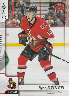 Hockey card Ryan Dzingel