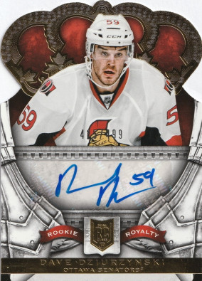 Hockey card Dave Dziurzynski