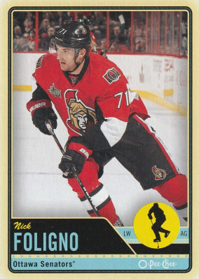 Hockey card Nick Foligno