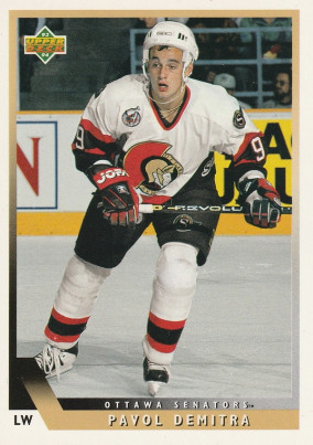 Hockey card Pavol Demitra