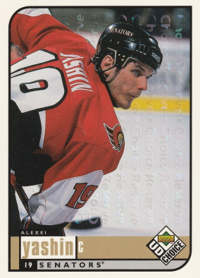 Hockey card Alexei Yashin
