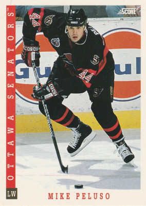Hockey card Mike Peluso