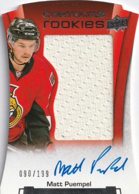 Hockey card Matt Puempel