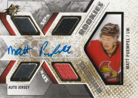 Hockey card Matt Puempel