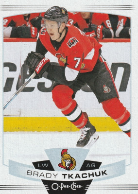 Hockey card Brady Tkachuk