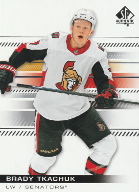 Hockey card Brady Tkachuk