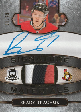 Hockey card Brady Tkachuk