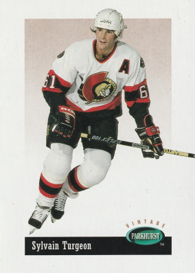 Hockey card Sylvain Turgeon