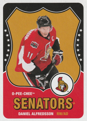 Hockey card Daniel Alfredsson