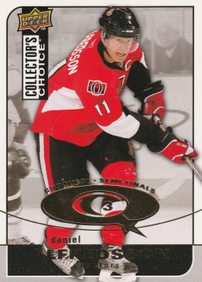 Hockey card Daniel Alfredsson
