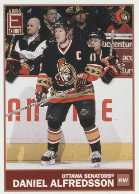Hockey card Daniel Alfredsson