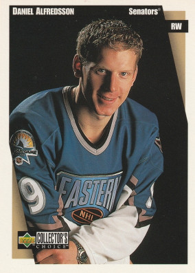 Hockey card Daniel Alfredsson