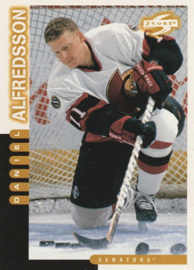 Hockey card Daniel Alfredsson