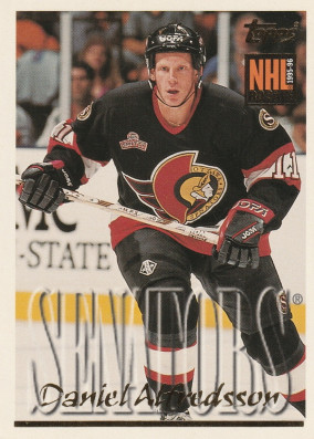 Hockey card Daniel Alfredsson