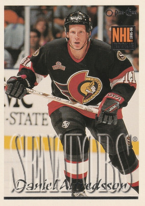 Hockey card Daniel Alfredsson