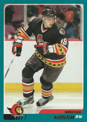 Hockey card Marian Hossa