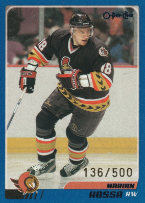 Hockey card Marian Hossa
