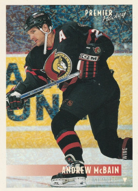 Hockey card Andrew McBain