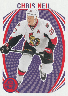 Hockey card Chris Neil
