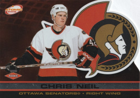 Hockey card Chris Neil