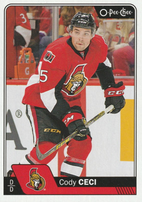 Hockey card Cody Ceci