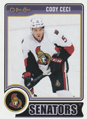 Hockey card Cody Ceci