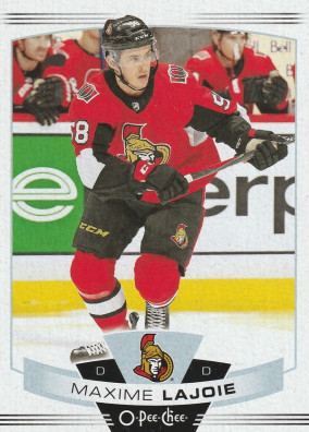 Hockey card Max Lajoie