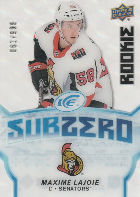 Hockey card Max Lajoie