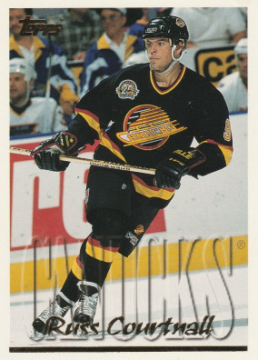 Hockey card Russ Courtnall