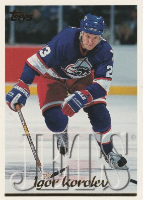 Hockey card Igor Korolev 