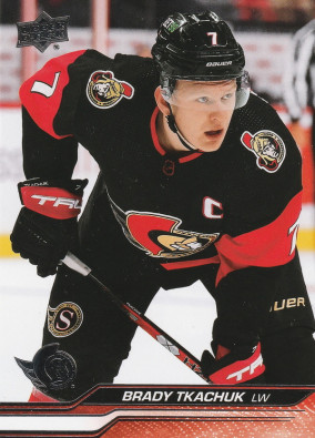 Hockey card Brady Tkachuk