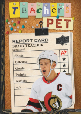 Hockey card Brady Tkachuk