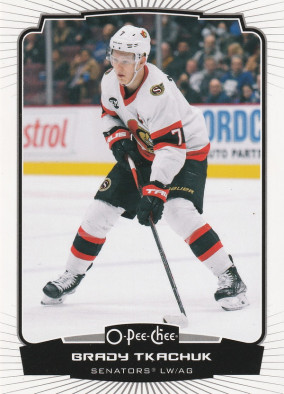 Hockey card Brady Tkachuk