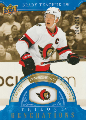 Hockey card Brady Tkachuk
