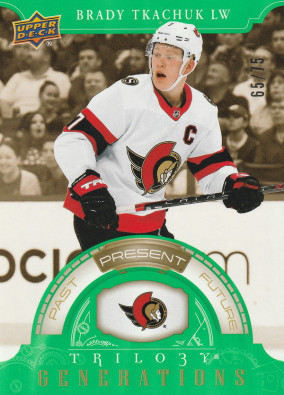 Hockey card Brady Tkachuk