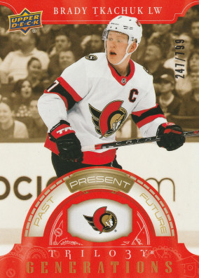 Hockey card Brady Tkachuk
