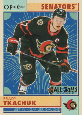 Hockey card Brady Tkachuk