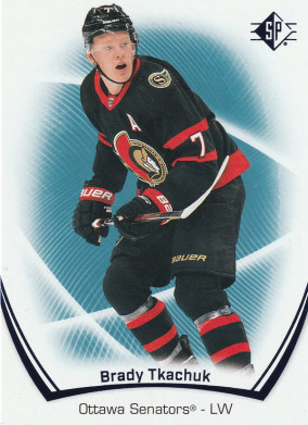 Hockey card Brady Tkachuk