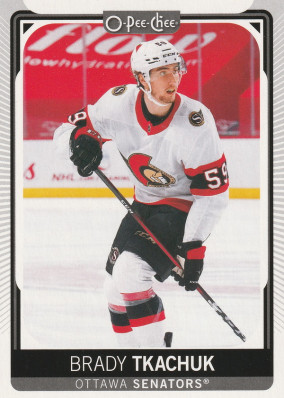 Hockey card Brady Tkachuk
