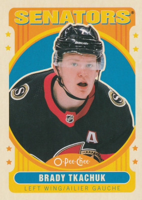 Hockey card Brady Tkachuk