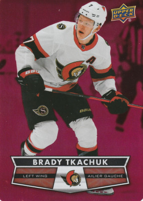 Hockey card Brady Tkachuk