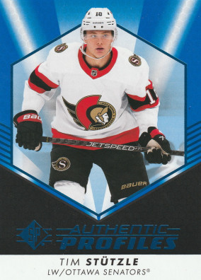 Hockey card Tim Stutzle