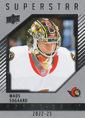 Hockey card Mads Sogaard