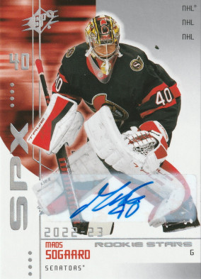 Hockey card Mads Sogaard