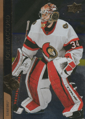Hockey card Joey Daccord