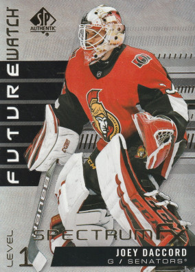 Hockey card Joey Daccord