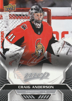 Hockey card Craig Anderson