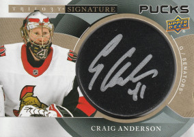Hockey card Craig Anderson