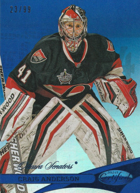 Hockey card Craig Anderson