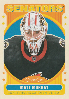 Hockey card Matt Murray